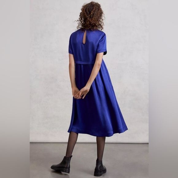 Maeve ๐ซ๐ Anthropologie Jimena Midi Dress Size S wโ Pockets - Picture 2 of 13